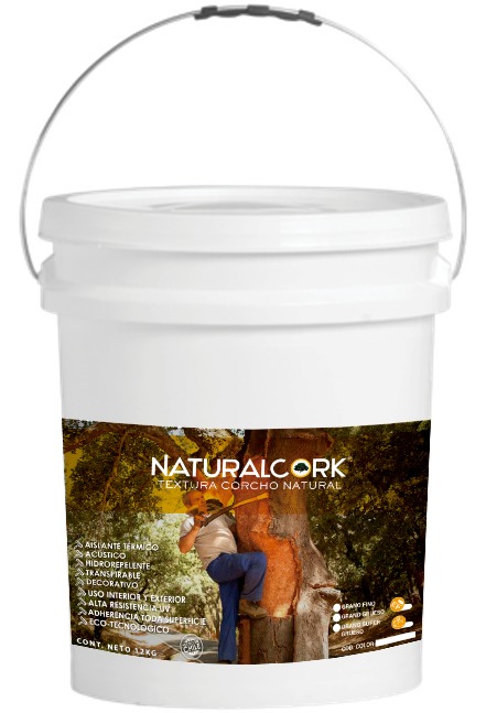 TEXTURA CORCHO NATURALCORK GRANO GRUESO TINETA 12KG