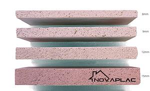 PLACA MGO NOVAPLAC 12MM  ESTRUCTURAL RF 1,20 X 3,00 M
