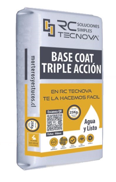 BASE COAT TRIPLE ACCION  SACO 25KG           
